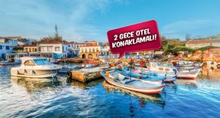 Bozcaada Ayvalık Çeşme Pamukkale Salda Gölü Turu (2 Gece Otel Konaklamalı)